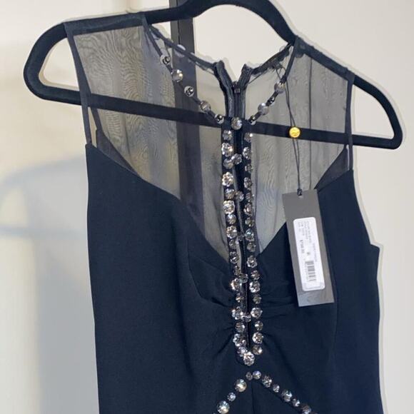 Kobi Halperin Everly Embellished Illusion Dress - Picture 3 of 10